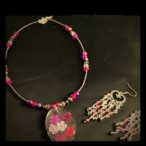 Spring Flower Necklace